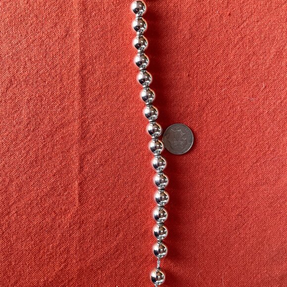 Tiffany & Co Sterling Silver HardWear Ball Bracelet - Picture 1 of 3